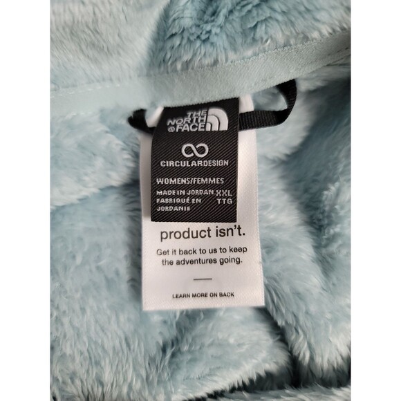 NWT The North Face Osito Ultra Soft Fleece Full Zip Jacket, MUTED PINE, XXL - Picture 9 of 10